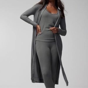 Soma Cool Nights + Days Long
Ribbed Nightwatch Olive Cardigan
47 inches long